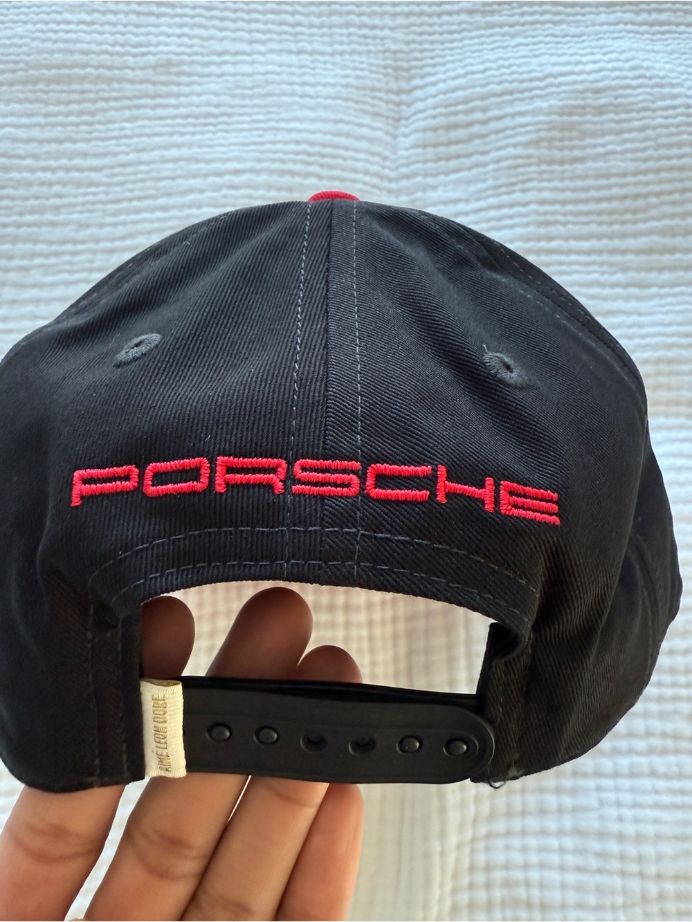 Aime Leon Dore Black Cap with Porsche Logo - Picture 2 of 6